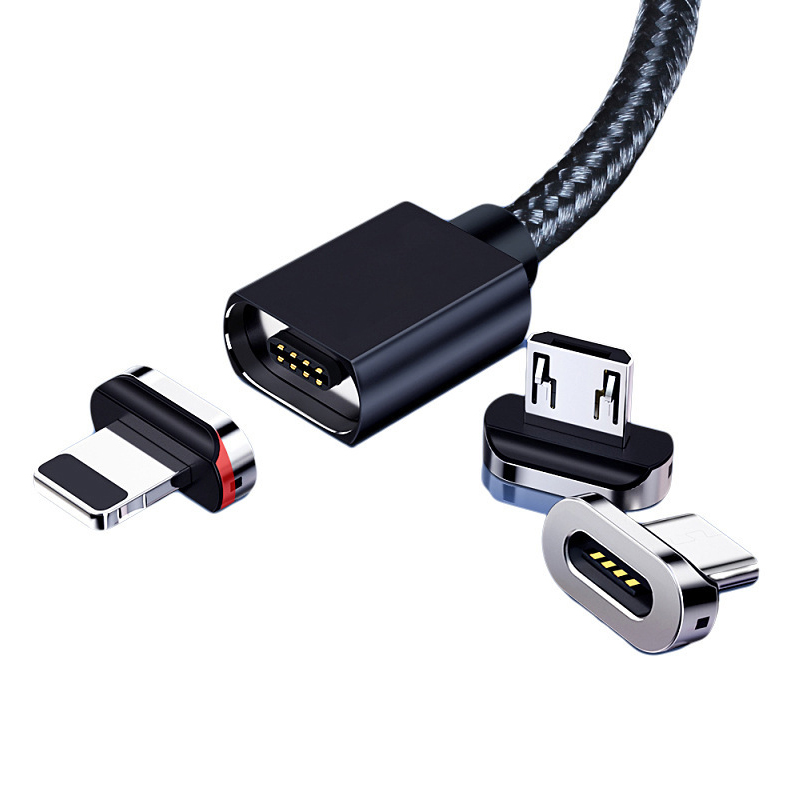 Hope OEM High quality 3A fast charge 3 in 1 magnetic usb data cable