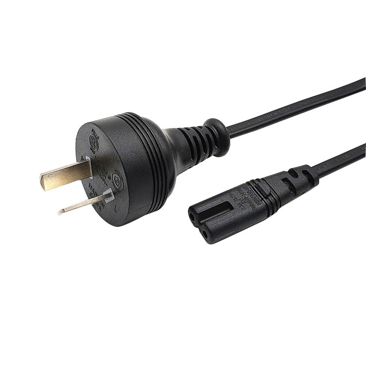 004  Customization 2 pin Argentina AC Power Cord with S-MARK Certification