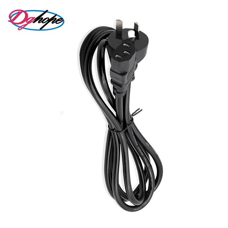 Hot selling 250V 10A Australian SAA Certification 3 Pins laptop AC power cord