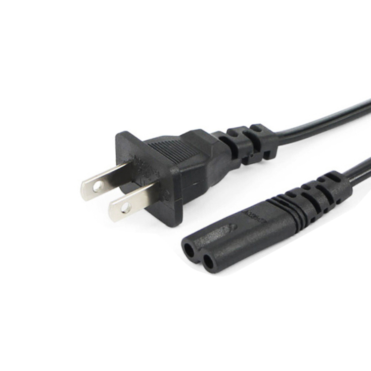 High Quality 2 Pin  AC Power Cord Core Japanese Extension Cord Japan PSE Approval