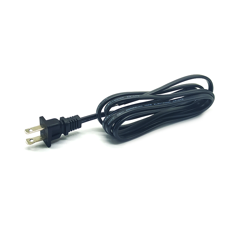 002  Customization  2 pin C7 US AC Power Cord with UL Certification