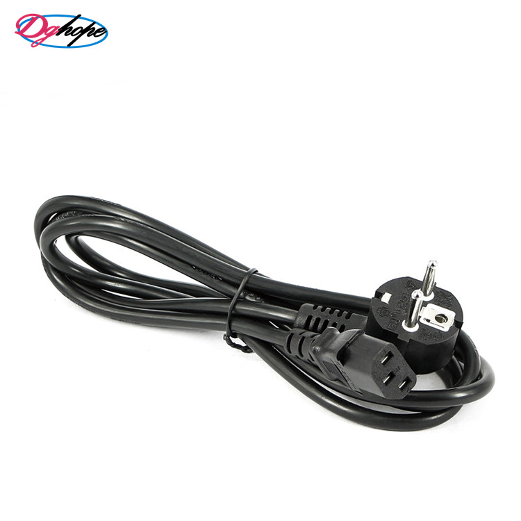 Wholesale Korea KC Approval Electric Extension Cable AC Power Cord with C13 3 Pin power cord