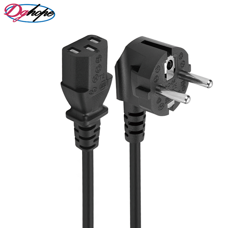Wholesale Korea KC Approval Electric Extension Cable AC Power Cord with C13 3 Pin power cord